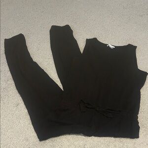 Daily Ritual Elegant Black Jumpsuit